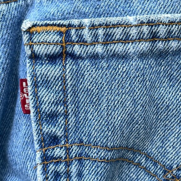 Vtg Levis 13525-0291 Jeans Women's 11 S USA Grunge 80s 90s Retro Biker Punk Mom - Picture 7 of 8